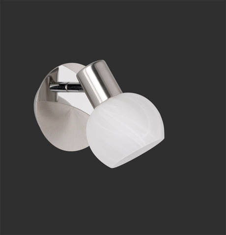 Foco Trio Antibes LED níquel mate 3000K 11cm R80171007