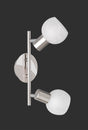 Foco Trio Antibes LED níquel mate 3000K 27,5cm R80172007