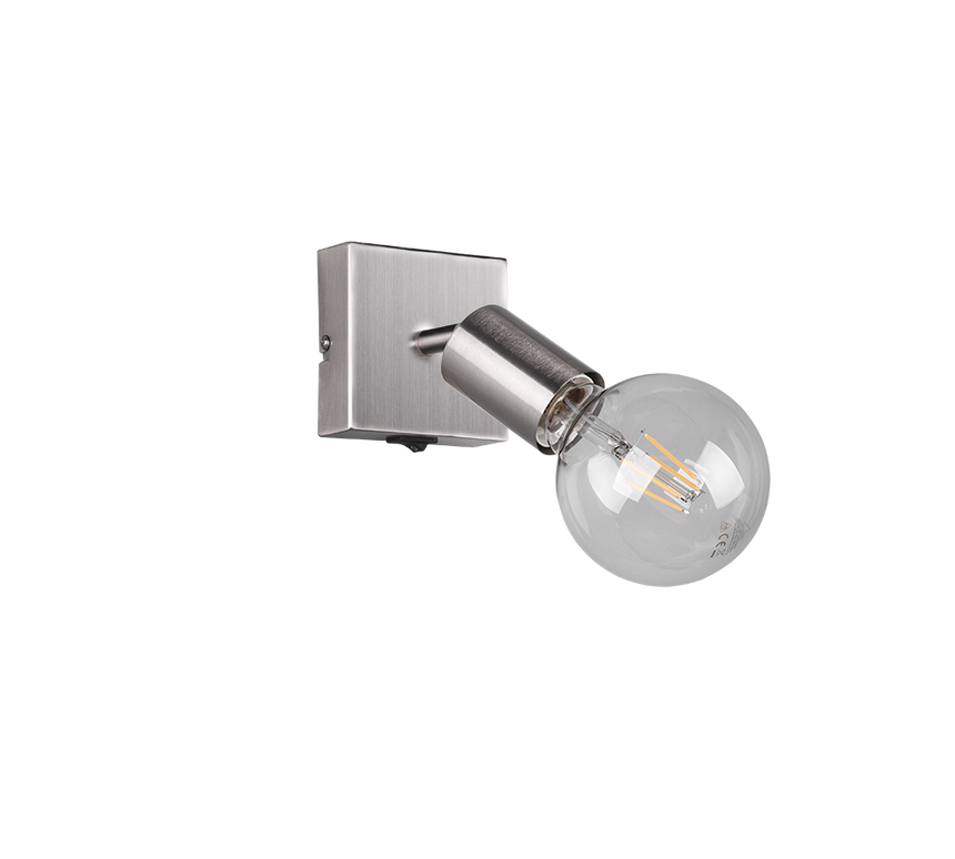 Foco Trio Vannes LED níquel mate 2700K 9cm R80181707