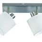 Foco Trio Tommy 2 luces níquel mate R80332001