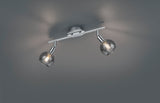 Foco Trio Brest LED cromo 3000K 40cm R80592006
