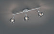Foco Trio Brest LED cromo 3000K 58cm R80593006