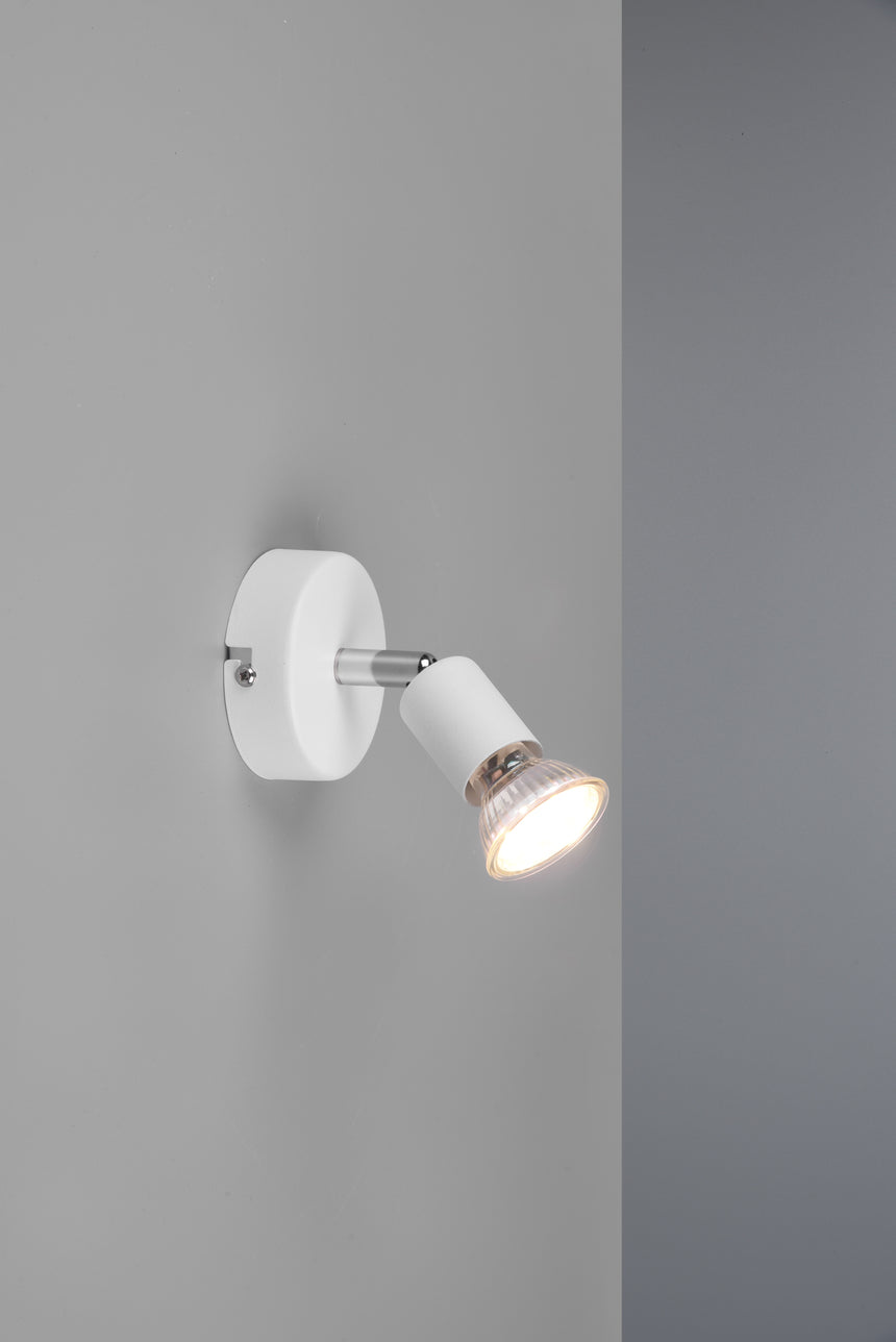 Foco Trio Paris LED blanco mate 3000K 8cm R80911031