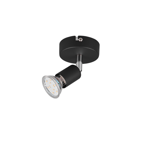Foco Trio Paris negro mate Ø8cm R80911032