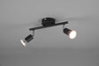 Foco Trio Paris LED negro mate 3000K 25,5cm R80912032