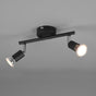Foco Trio Paris 2 luces negro mate — ref. R80912032 (1)
