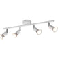 Foco Trio Paris 4 luces blanco mate 50cm R80914031