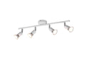 Foco Trio Paris 4 luces blanco mate 50cm R80914031