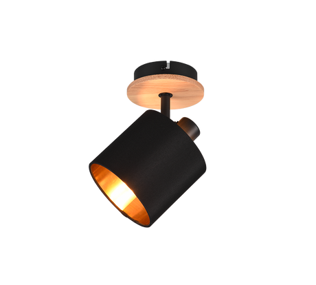 Foco Trio Tommy LED madera 2700K 12cm R81331030