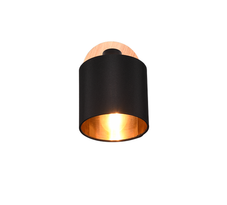 Foco Trio Tommy LED madera 2700K 12cm R81331030