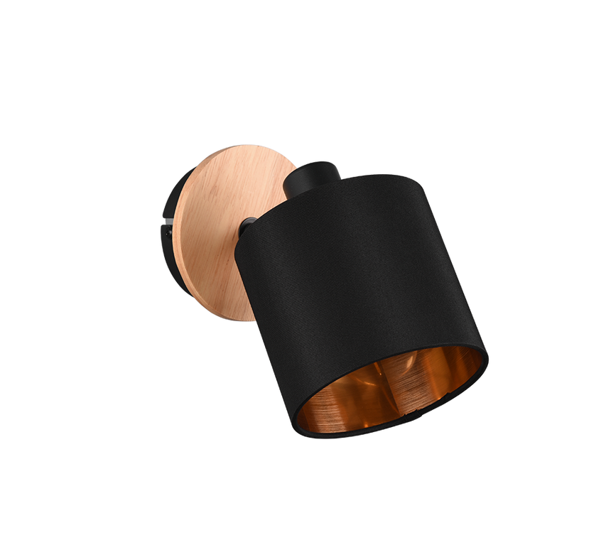 Foco Trio Tommy LED madera 2700K 12cm R81331030