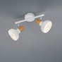 Foco Trio Latika 2 luces 10cm blanco mate — ref. R81522031 (1)