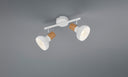 Foco Trio Latika 2 luces 10cm blanco mate — ref. R81522031 (1)