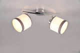 Foco Trio Davos LED cromo 2700K Ø12cm R81552006