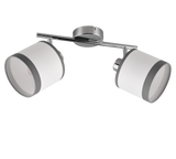 Foco Trio Davos LED cromo 2700K Ø12cm R81552006