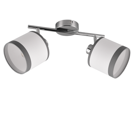 Foco Trio Davos LED cromo 2700K Ø12cm R81552006