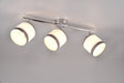 Foco Trio Davos LED cromo 2700K Ø12cm R81553006