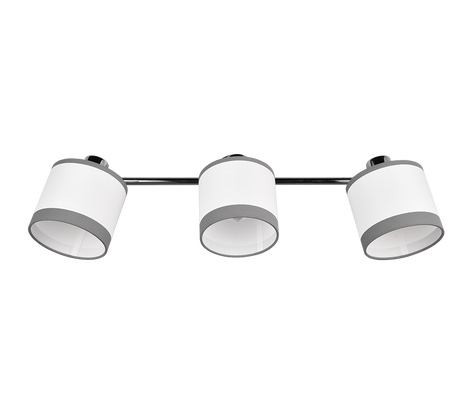 Foco Trio Davos LED cromo 2700K Ø12cm R81553006