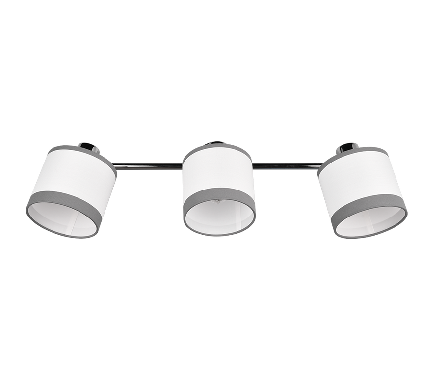 Foco Trio Davos LED cromo 2700K Ø12cm R81553006