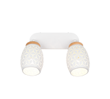 Foco Trio Bidar 2 luces blanco mate R81572031 - vista 2