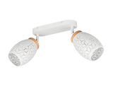 Foco Trio Bidar 2 luces blanco mate R81572031 - vista 3