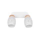 Foco Trio Bidar 2 luces blanco mate R81572031 - vista 4