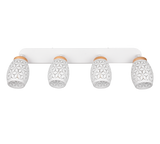 Foco Trio Bidar 4 luces blanco mate 74cm R81574031 - vista 4