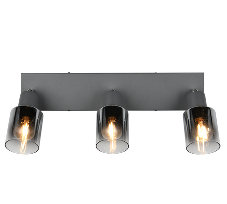 Foco Trio Cadiz LED antracita 2700K Ø7cm R81783042