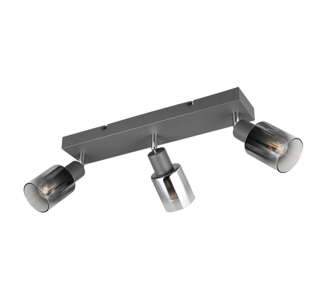 Foco Trio Cadiz LED antracita 2700K Ø7cm R81783042