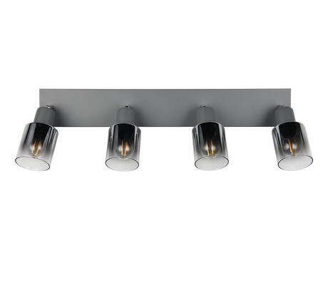 Foco Trio Cadiz LED antracita 2700K Ø7cm R81784042