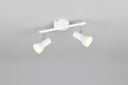Foco Trio Cantar 2 luces 8cm blanco mate — ref. R81792031 (1)