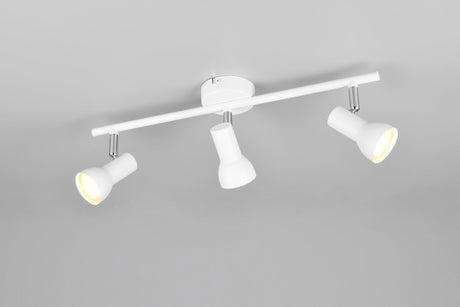 Foco Trio Cantar 3 luces 45,5cm blanco mate — ref. R81793031 (1)