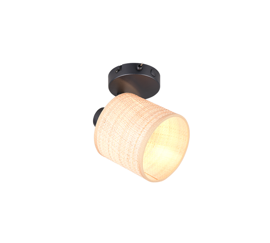 Foco Trio Aimee LED negro mate 2700K 10cm R81851736