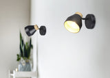 Foco Trio Valentin LED negro mate 2700K Ø11cm R81921732