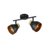Foco Trio Valentin LED negro mate 2700K Ø11cm R81922032