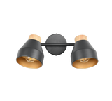 Foco Trio Valentin LED negro mate 2700K Ø11cm R81922032