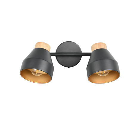 Foco Trio Valentin LED negro mate 2700K Ø11cm R81922032