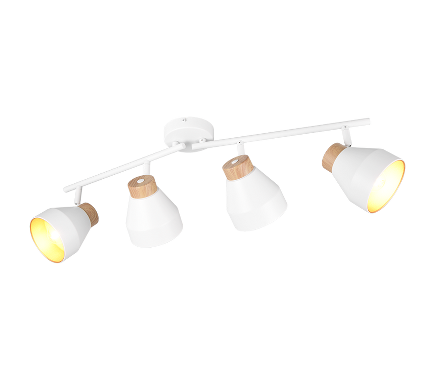 Foco Trio Valentin LED blanco mate 2700K Ø11cm R81924031
