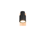Foco Trio Pierre LED negro mate 3000K 14cm R81981732