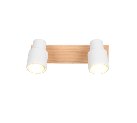 Foco Trio Pierre LED blanco mate 3000K 31cm R81982031