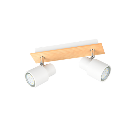 Foco Trio Pierre LED blanco mate 3000K 31cm R81982031