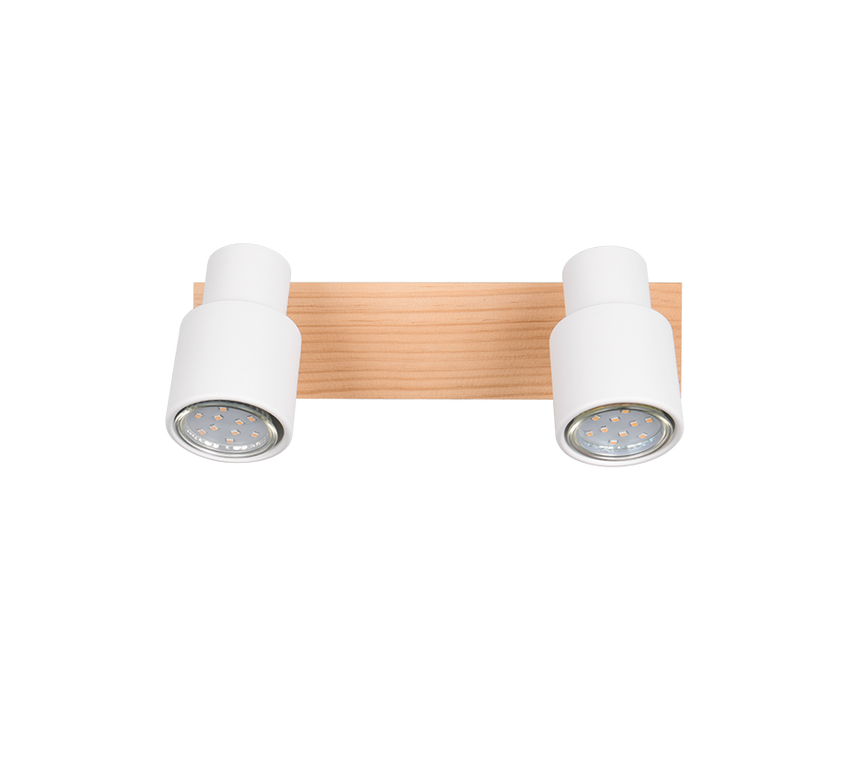 Foco Trio Pierre LED blanco mate 3000K 31cm R81982031
