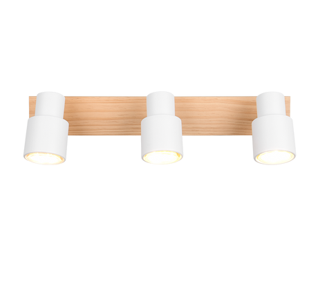 Foco Trio Pierre LED blanco mate 3000K 46cm R81983031