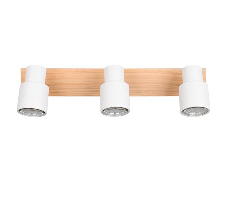 Foco Trio Pierre LED blanco mate 3000K 46cm R81983031