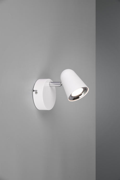 Foco Trio Toulouse LED blanco mate 3000K regulable 9cm R82121131