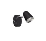 Foco Trio Toulouse LED negro mate 3000K regulable 9cm R82121132