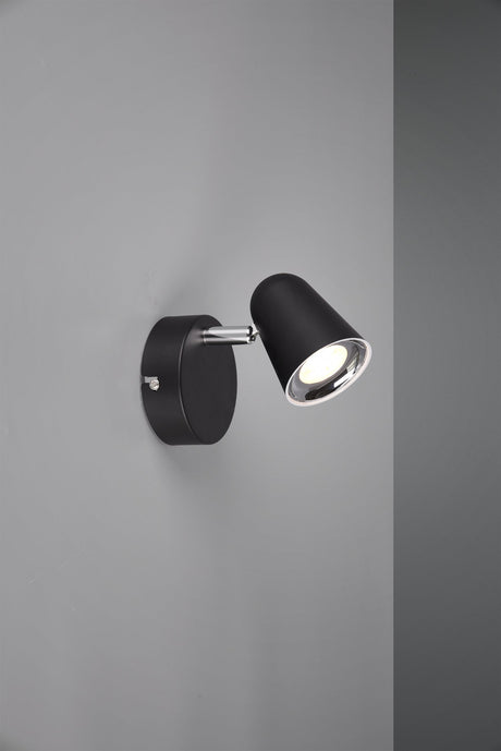 Foco Trio Toulouse LED 3000K 9cm negro mate — ref. R82121132 (1)