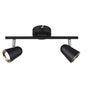 Foco Trio Toulouse LED 2 luces 3000K 34cm negro mate — ref. R82122132 (1)