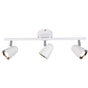 Foco Trio Toulouse LED 3 luces blanco mate 3000K 48cm R82123131
