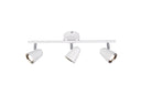 Foco Trio Toulouse LED 3 luces blanco mate 3000K 48cm R82123131